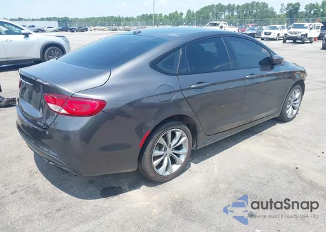 2015 Chrysler 200 S from USA, damaged, VIN 1C3CCCBBXFN746461